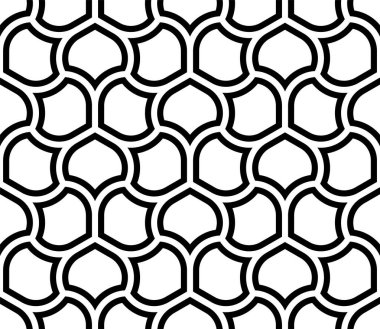 Kalıp tasarımı sanatı. Yazdırılabilir vektörün Geometrik Şekiller kusursuz desenleri.