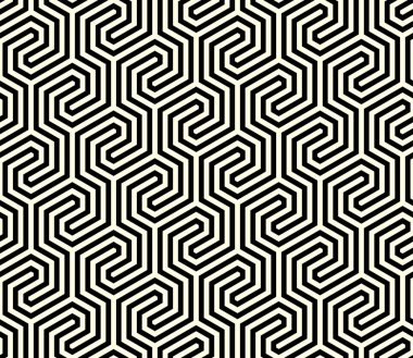 Yazdırılabilir vektörün geometrik kusursuz desenleri. Birleştirilmiş Satır Sanatı Şekilleri tekrarlanan şablon arkaplanı.