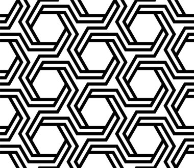 Tekrarlama sanatı. Yazdırılabilir vektörün Geometrik Şekiller Kalıpsız şablon arkaplanı.