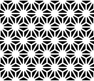 Kusursuz desenler sanatı. Geometrik Şekiller yazdırılabilir vektörün tekrarlanan deseni.