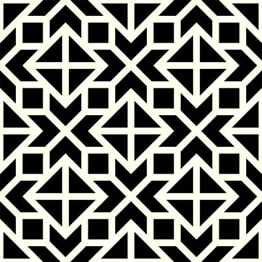 Sanatsal tekerrür sanatı. Yazdırılabilir vektörün geometrik Şekilleri Kusursuz deseni.
