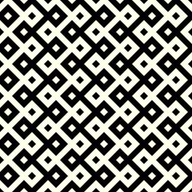 Vektörün Geometrik kalıpları tekrarlanıyor. Artistik şekiller arka planda kusursuz desen.