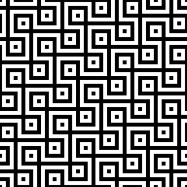 Yazdırılabilir vektörün geometrik kalıpları tekrarlanıyor. Sanatsal Sanat arka planda tekrarlanan desen.