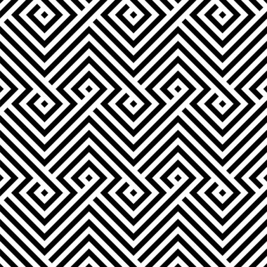 Kusursuz desenler sanatı. Geometrik Şekiller yazdırılabilir vektör arkaplanının tekrarlanan deseni.