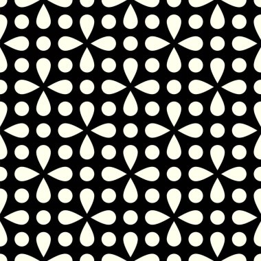 Yazdırılabilir vektörün geometrik şablonu tekrarlanıyor. Artistik Sanat Arkaplanının Kusursuz Desenleri.