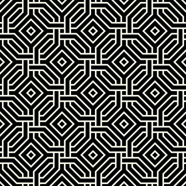 Yazdırılabilir vektörün kusursuz geleceksel kalıpları. Geometrik Sanat arka planda tekrarlanan desen.