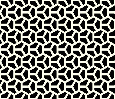 Fütürist Kusursuz Şablonlar Sanatı. Yazdırılabilir vektörün tekrarlayan geometrik şekilleri.