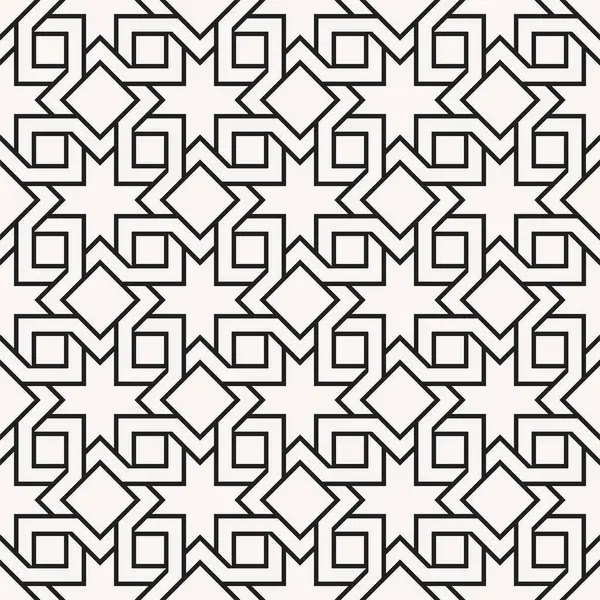 Dekoratif çizgilerin kusursuz sanatsal deseni. Yazdırılabilir vektörün Geometrik desenleri tekrarlanıyor.