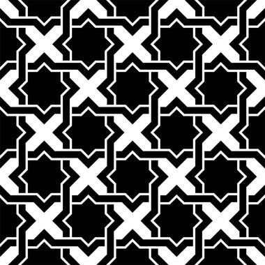 Yazdırılabilir Art vektörünün geometrik desenleri tekrarlanıyor. Sanatsal çizgiler kusursuz desen arkaplanı.