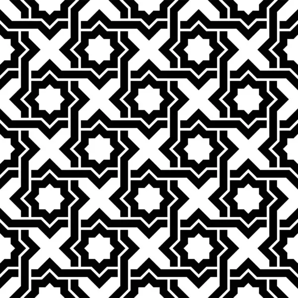 Dekoratif çizgilerin kusursuz sanatsal deseni. Yazdırılabilir vektörün Geometrik desenleri tekrarlanıyor.