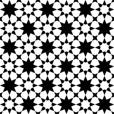 Yazdırılabilir Art 'ın kusursuz Geometrik deseni. Sanatsal şekiller tekrarlanan şablon arkaplanı.