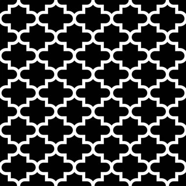 Kusursuz Sanatsal Şablon Grafik Sanatı. Geometrik şekiller yazdırılabilir vektörlerin tekrarlanan desenleri.