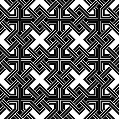 Yazdırılabilir Art vektörünün geometrik desenleri tekrarlanıyor. Sanatsal Kusursuz kalıp arkaplanı.