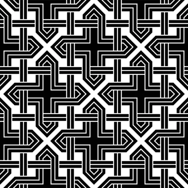 Sanatsal şekiller kusursuz desenler. Yazdırılabilir vektörün Geometrik Sanat yineleme kalıpları arka planı.
