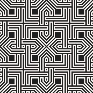 Yazdırılabilir Art vektörünün geometrik desenleri tekrarlanıyor. Sanatsal Kusursuz kalıp arkaplanı.