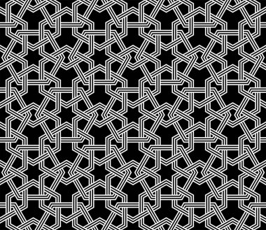 Tekrarlayan Geometrik desenler Grafik Sanatı. Yazdırılabilir vektörün modern kusursuz deseni.