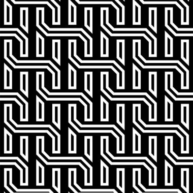 Yazdırılabilir Art vektörünün geometrik desenleri tekrarlanıyor. Modern şekiller kusursuz desen arkaplanı.