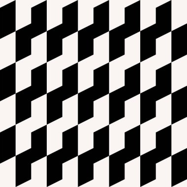 Geometrik grafik tasarımının kusursuz deseni. Yazdırılabilir vektörün tekrarlanan kalıpları.