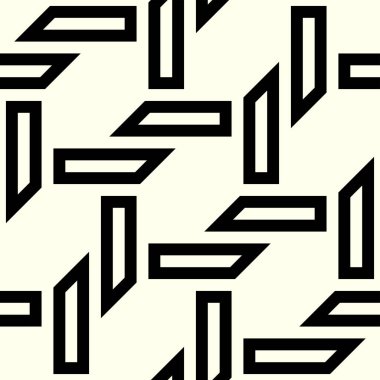 Geometrik yineleme sanatı arka planı. Dekoratif Kusursuz desenlerin yazdırılabilir vektörü.