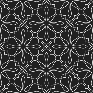 Geometrik grafik tasarımının tekrarlanan kalıpları. Yazdırılabilir vektörün kusursuz deseni.