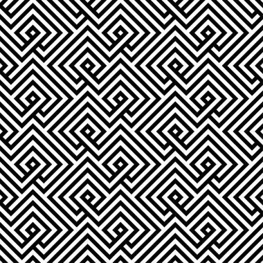 Grafik tasarımının tekrarlanan kalıpları. Yazdırılabilir vektörün geometrik kusursuz deseni.