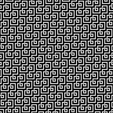 Geometrik grafik tasarımının tekrarlanan kalıpları. Yazdırılabilir vektörün kusursuz deseni.