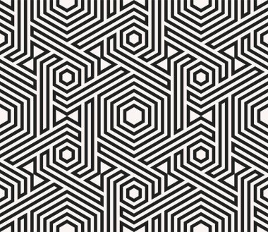 Geometrik tekrarlama sanatı. Yazdırılabilir vektörün kusursuz desen arkaplanı.