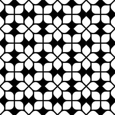 Grafik tasarımının tekrarlanan geometrik kalıpları. Basılabilir vektörün kusursuz deseni. Bağlantı düğümleri kapak tasarımı.