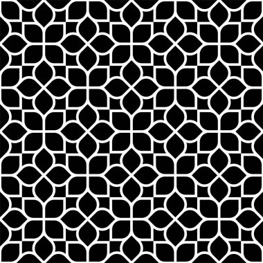 Geometrik tekrarlama sanatı. Yazdırılabilir vektörün kusursuz şablon arka planı. Arkaplan tasarımının iç içe geçmiş düğümleri arka plan kapağı.