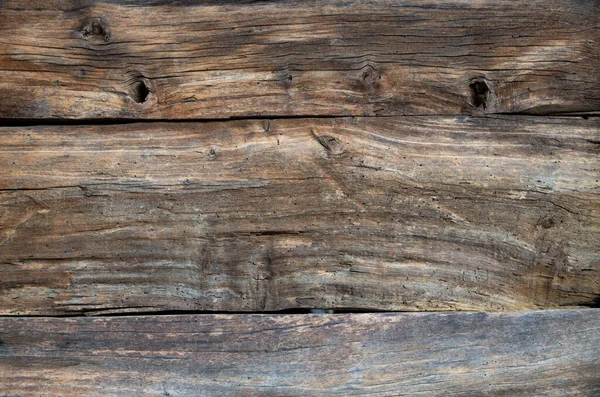 Eski Kahverengi Ahşap Duvar Kapanışı — Stok fotoğraf
