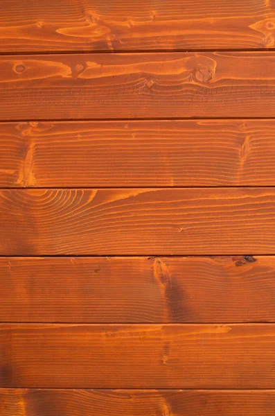 New Brown Wooden Wall Closeu — Photo