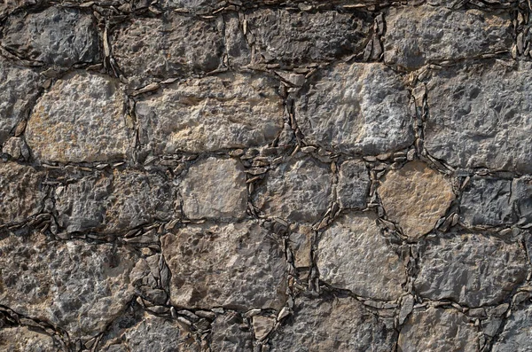 Nowy Biały Kamień Ściana Blisko — Zdjęcie stockowe