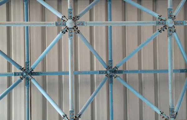 Modern Metal Deponun Çatısı Kapalı — Stok fotoğraf
