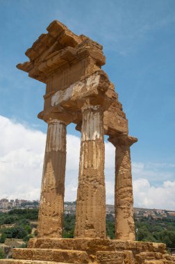 Tapınak Vadisi, Agrigento, İtal 'deki 