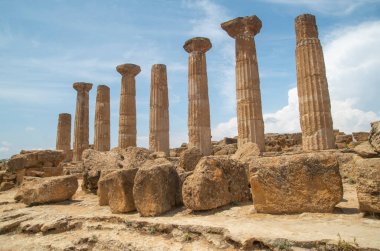 Tapınaklardaki Herkül Tapınağı, Agrigento, Ital