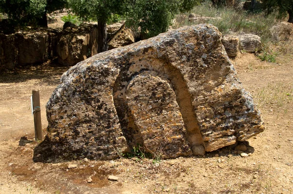 Ruinas Valle Los Templos Agrigento Italia Europ — Foto de Stock