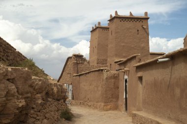 Ait Ben Haddou 'daki Kasbah, Fas' taki UNESCO dünya mirası, Afrika