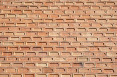 Yeni dekoratif tuğla duvar kapatıldı