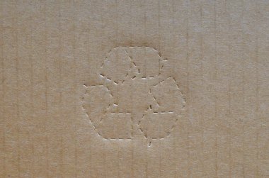 Beyaz arkaplanda sıfır atık işareti