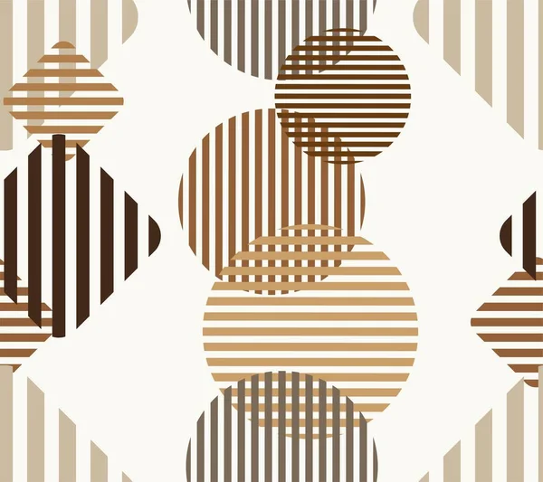 Motif Sans Couture Décoré Chaînes Perles — Image vectorielle
