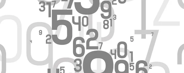 Creative Modern Background Numbers — Stock Photo, Image