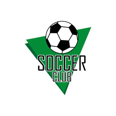 Beyaz arka planda futbol kulübü logosu