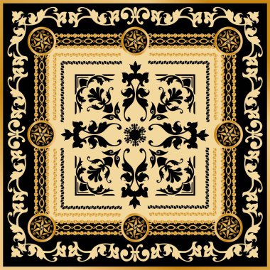 Değerli taşlar, altın zincirler ve incilerle süslenmiş kusursuz desenler..