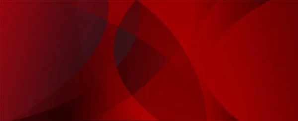 空間に線で作られた形 創造的な赤い色 近代抽象的背景 — ストックベクタ