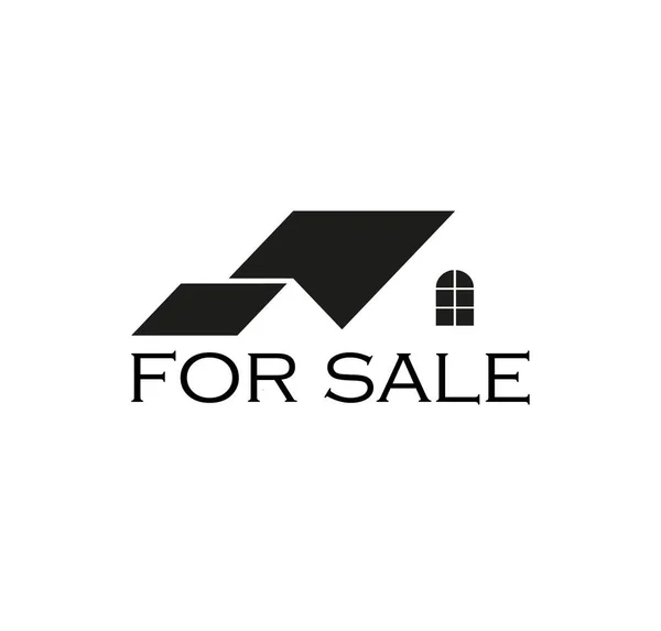 Sale House Vector Icon — Stock Vector