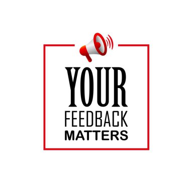 geri bildirim konularınız beyaz arkaplanda imzalayın