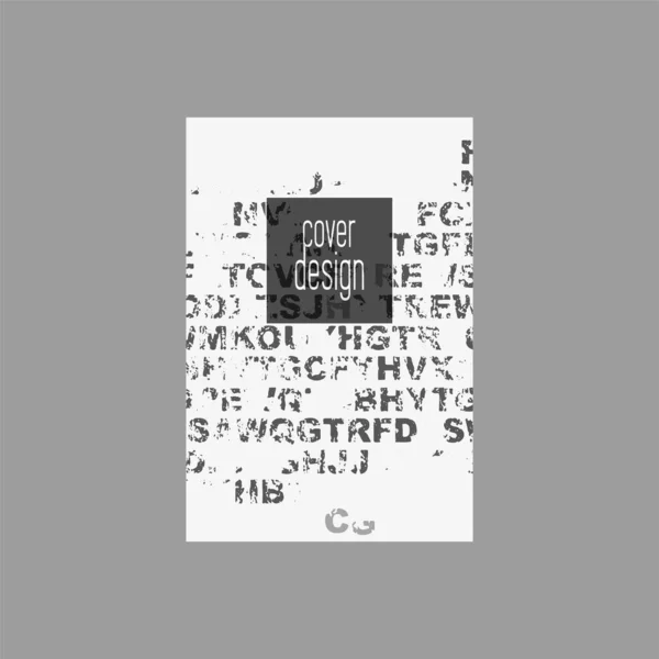 Formes Abstraites Avec Carte Fond Couverture — Image vectorielle