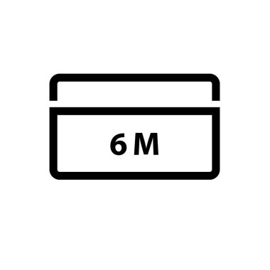 beyaz zemin üzerine kavanoz simgesi