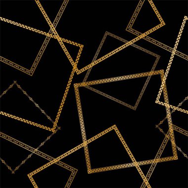 Değerli taşlar, altın zincirler ve incilerle süslenmiş kusursuz desenler..