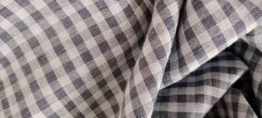 yakın plan buruşuk kumaş siyah ve beyaz soyut arkaplan